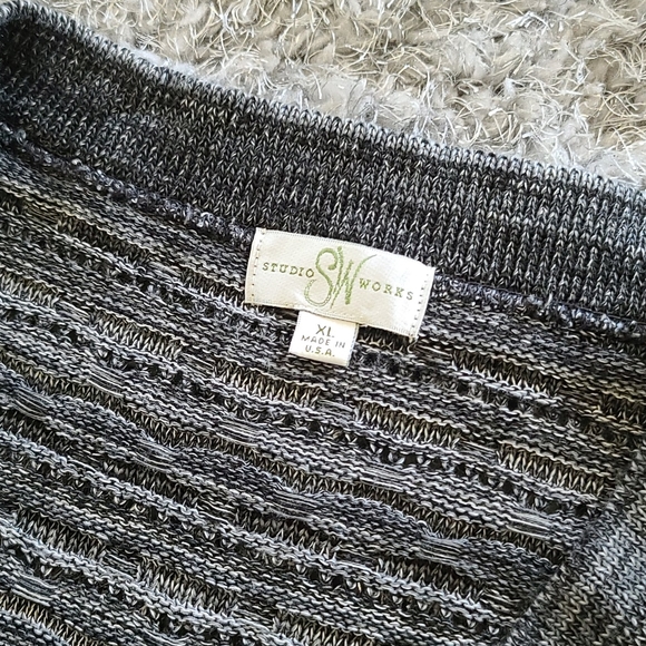 Studio Works Open Front Cardigan - Picture 5 of 8